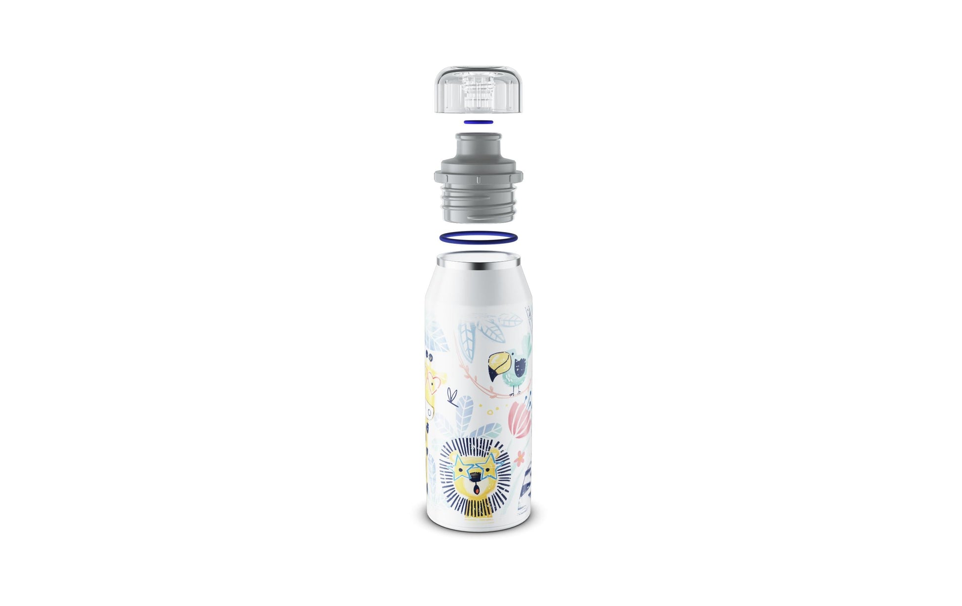 Alfi Isolierflasche 350 ml – doppelwandig, Edelstahl, Schraubdeckel
