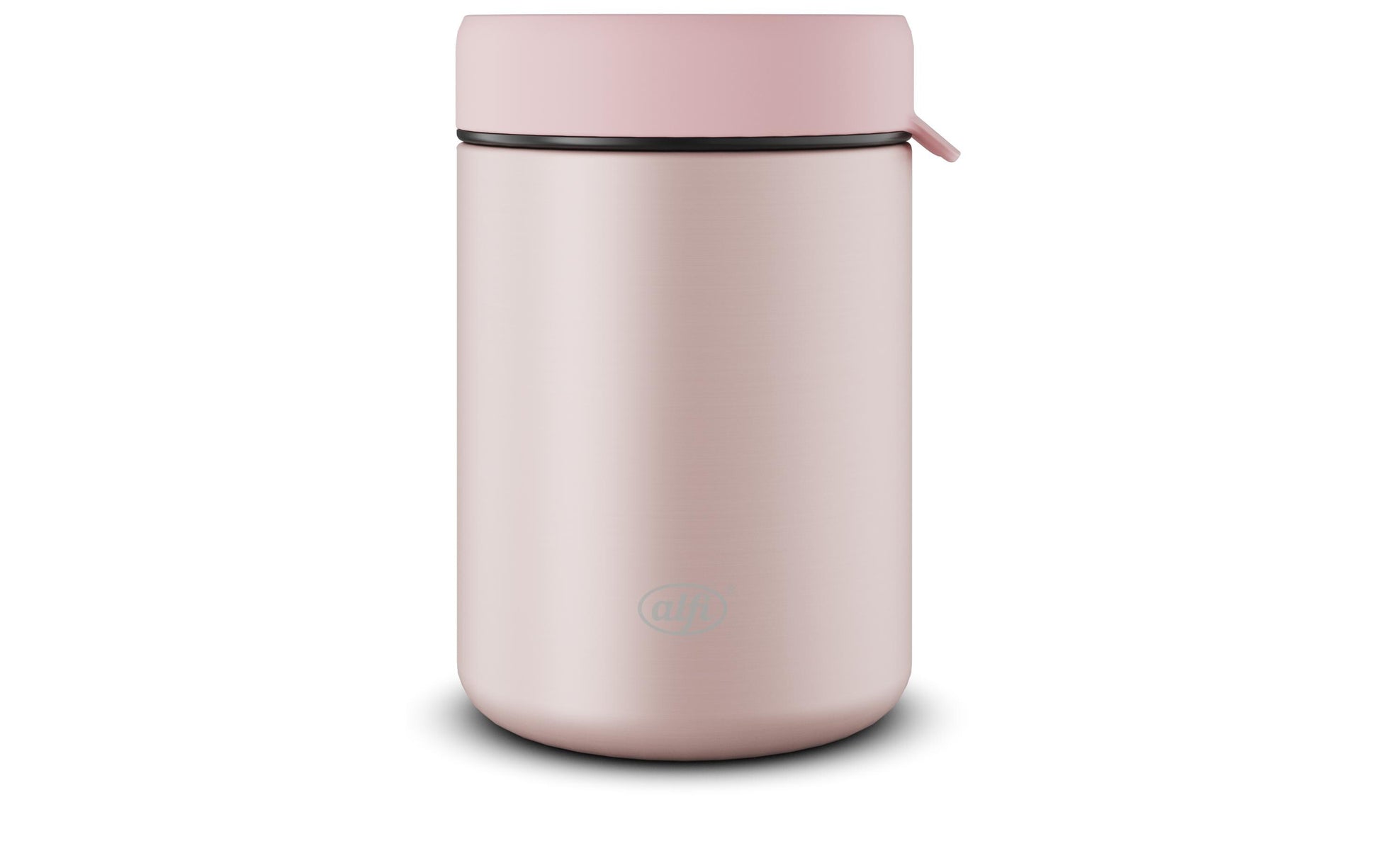Alfi Thermo-Foodbehälter – 350 ml, 8,8 × 8,8 × 13,3 cm, Edelstahl, mit Schwenkverschluss, auslaufsicher