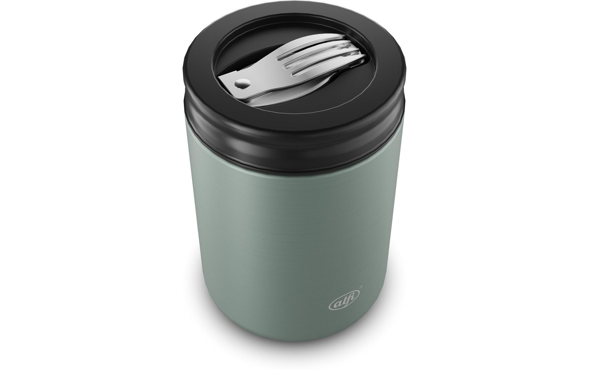 Alfi Thermobox – isoliert, luftdicht, leckdicht, bis 5 h – 0,35 l – hellgrün – Edelstahl – 1 Stk.