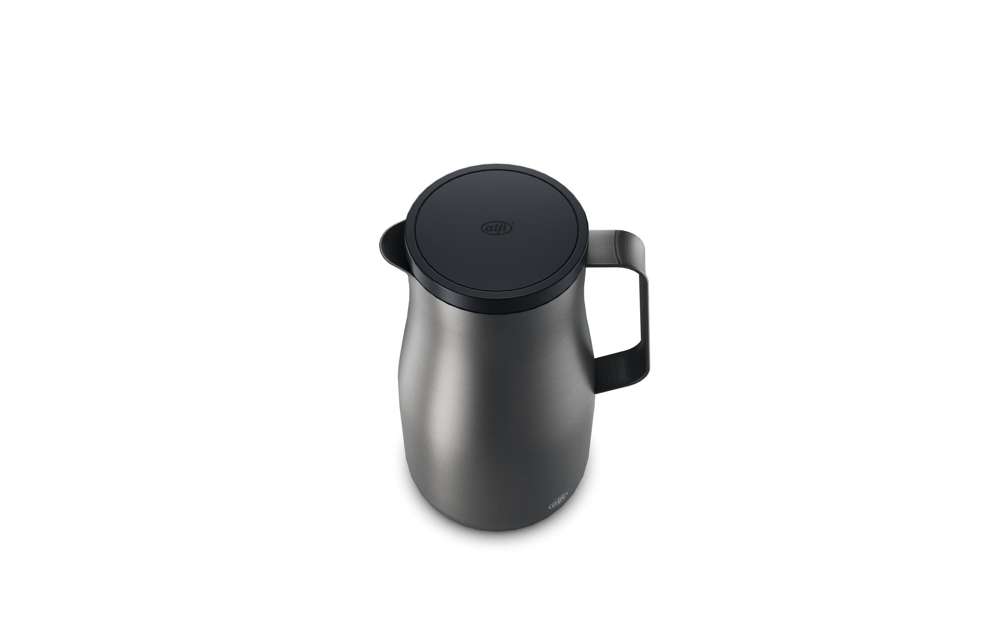 Alfi Thermoskanne Studio – 1 l, Edelstahl, Dunkelgrau, H 22,3 cm
