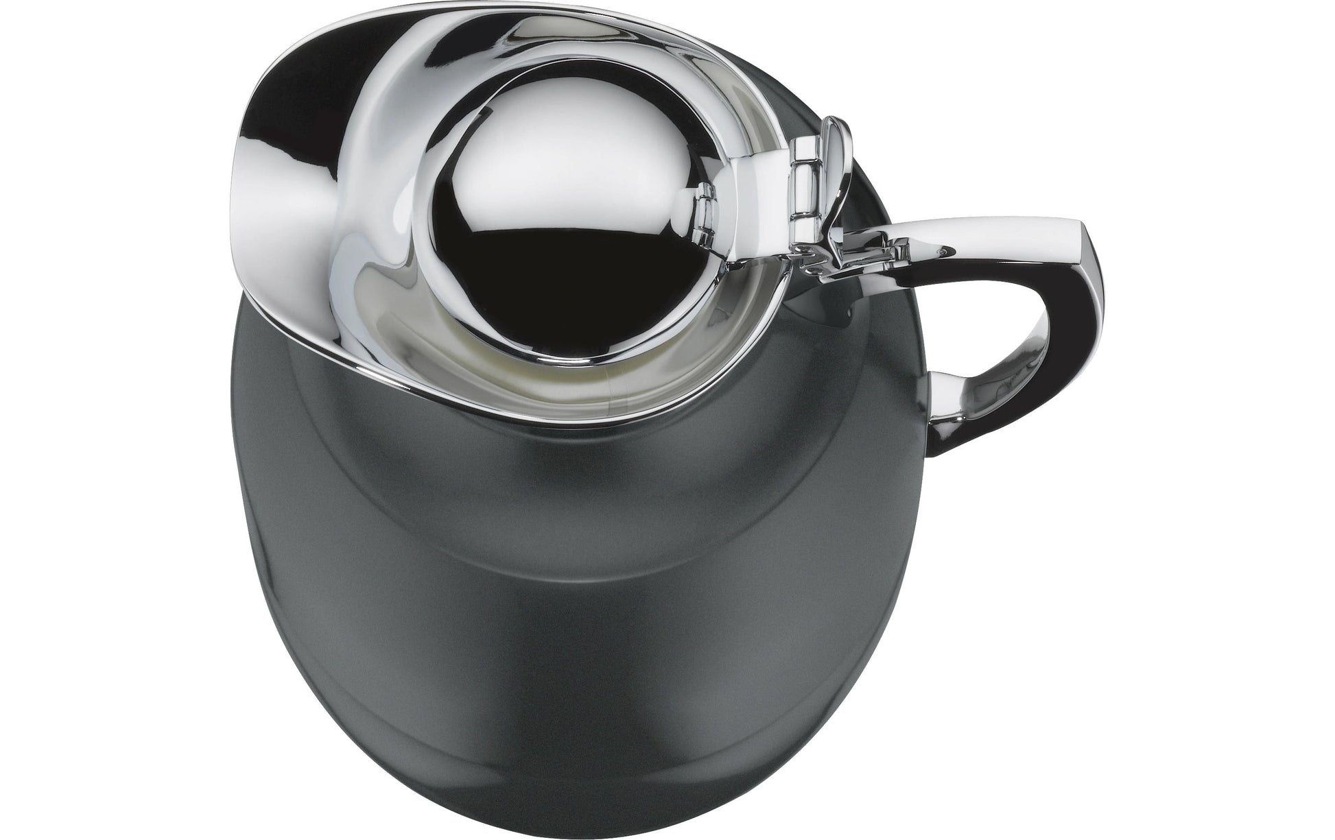 Alfi Thermoskanne Juwel – 1 l, Edelstahl, Schwarz matt