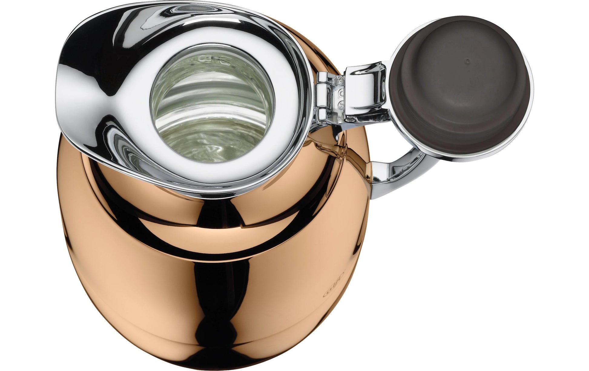 Alfi Thermoskanne – 1 l, H 25,0 cm, Edelstahl, Bronze, mit Deckel (ABS)