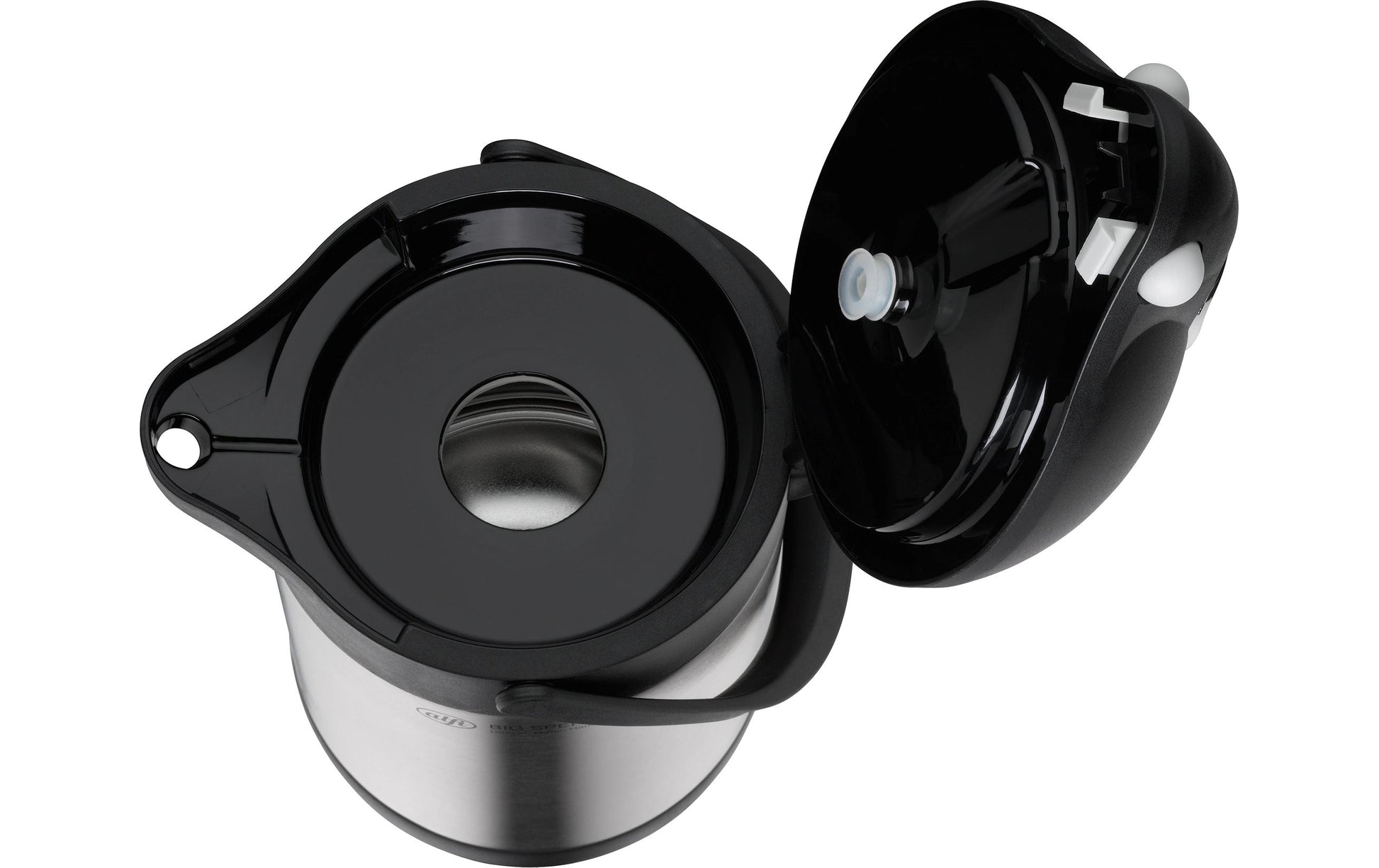 Alfi Thermoskanne Big Spender TT – 2,2 l, Edelstahl, Silber, vakuumisoliert