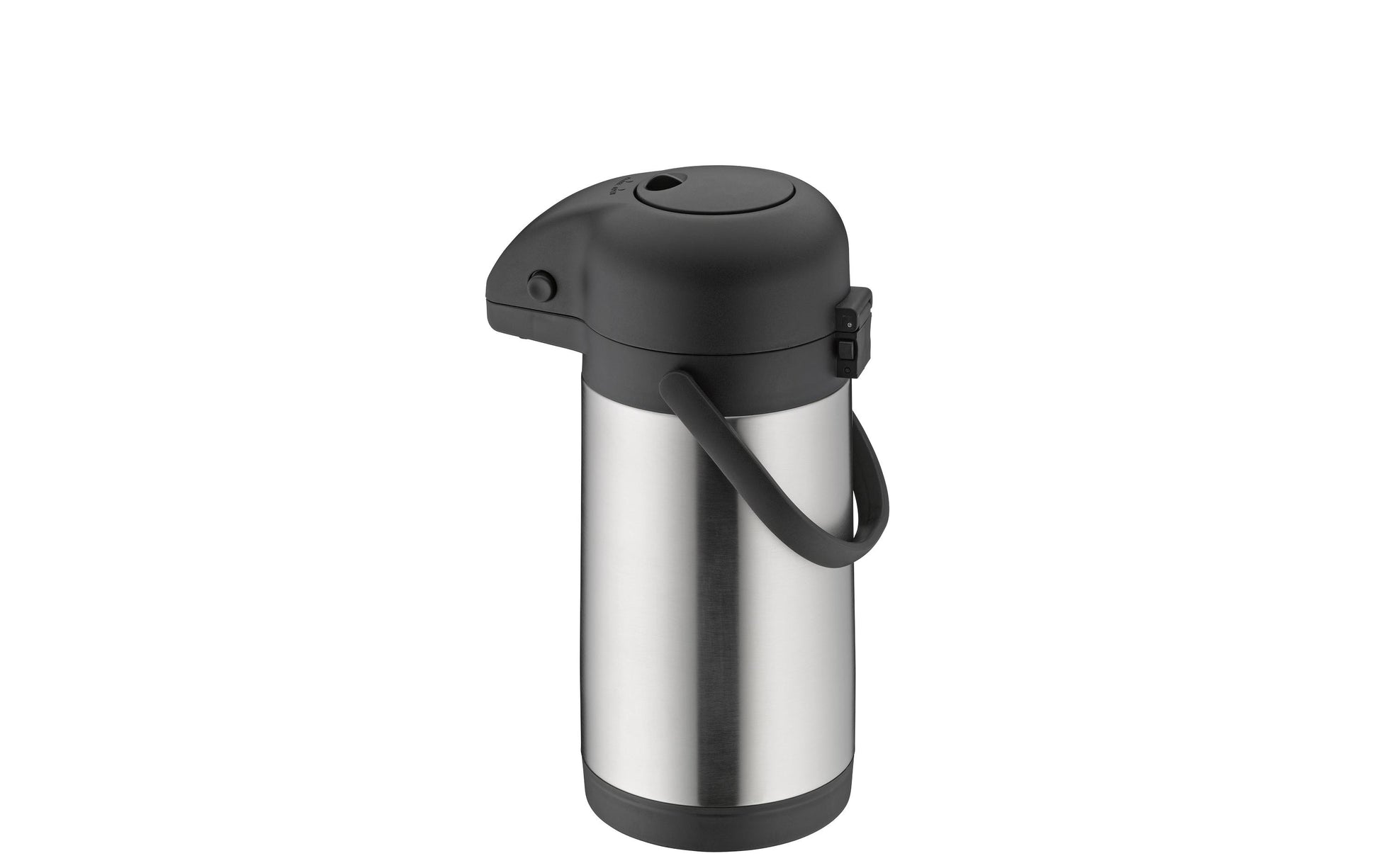 Alfi Thermoskanne – 2,5 l, Ø 16,8 cm, Edelstahl, Abnehmbarer Deckel, Vakuum-isoliert