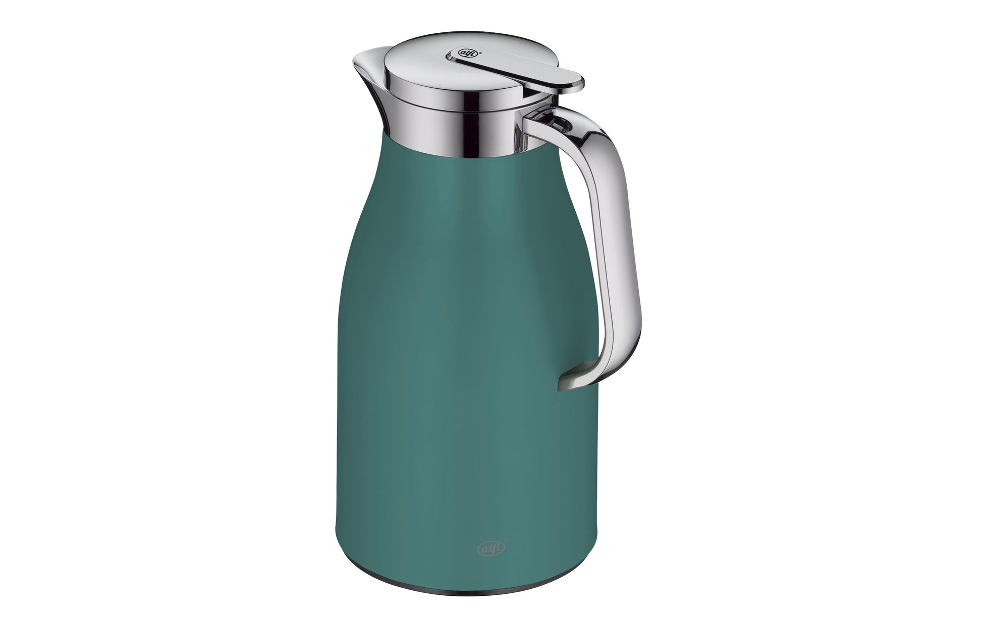 Alfi Thermoskanne Skyline – 1 l, Edelstahl, Grün, mit Deckel, vakuumisoliert, BPA-frei