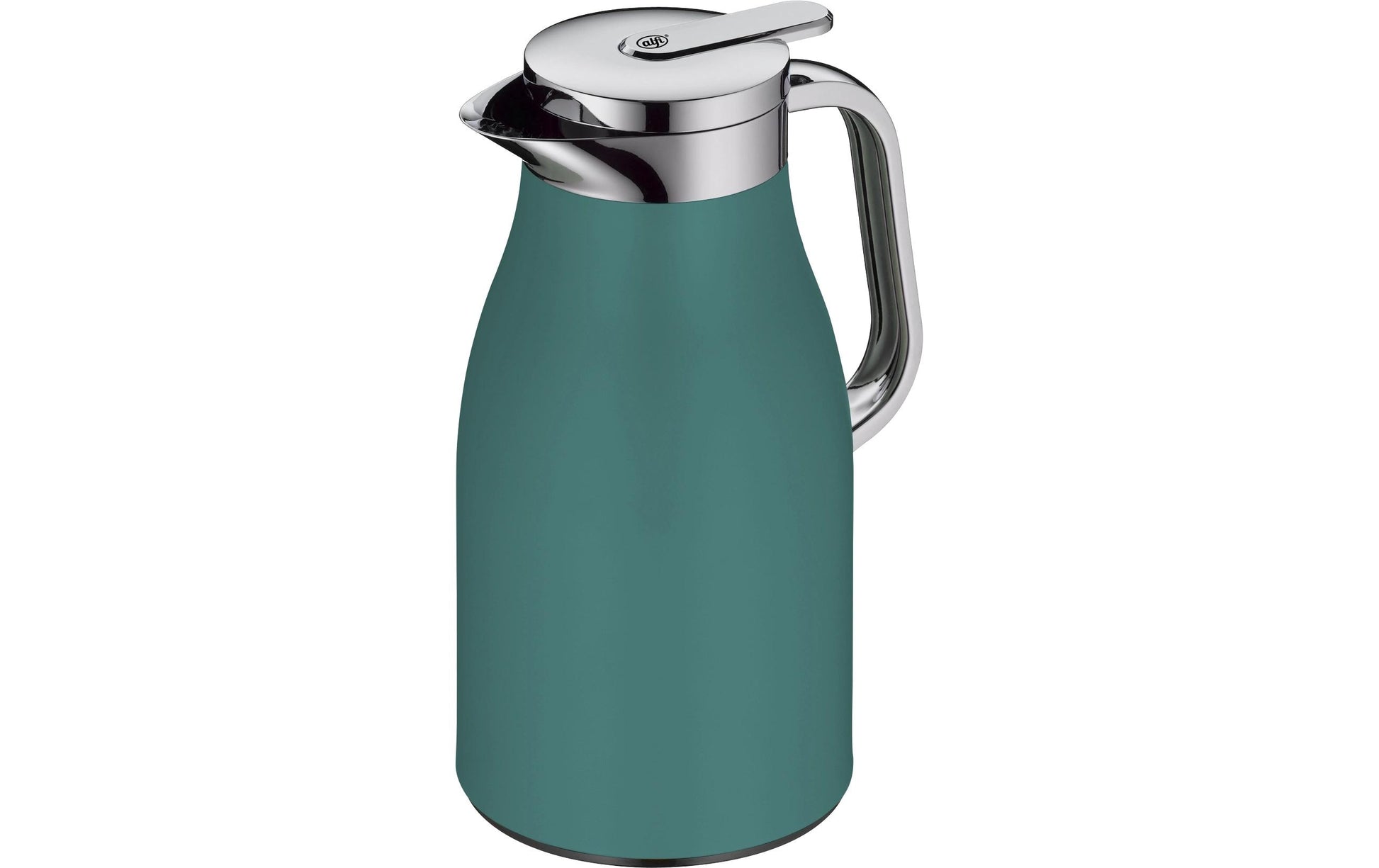 Alfi Thermoskanne Skyline – 1 l, Edelstahl, Grün, mit Deckel, vakuumisoliert, BPA-frei