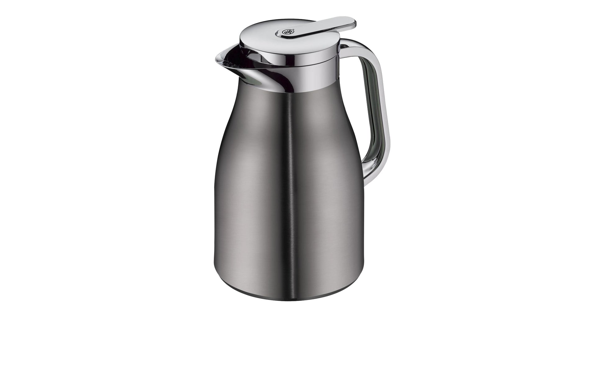 Alfi Thermoskanne – 650 ml, H 21,5 cm, Edelstahl, Grau, mit Deckel, vakuumisoliert, BPA-frei
