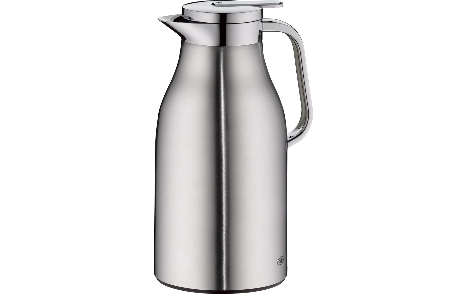 Alfi Thermoskanne Skyline – 1,5 l, 13,8 × 17,0 × 30,5 cm, Edelstahl/PP, Silber, vakuumisoliert, BPA-frei
