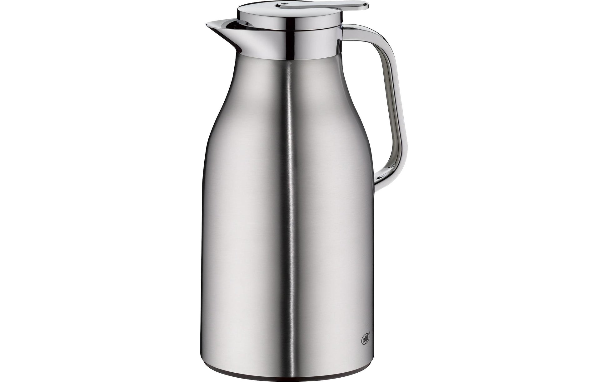 Alfi Thermoskanne Skyline – 1,5 l, 13,8 × 17,0 × 30,5 cm, Edelstahl/PP, Silber, vakuumisoliert, BPA-frei
