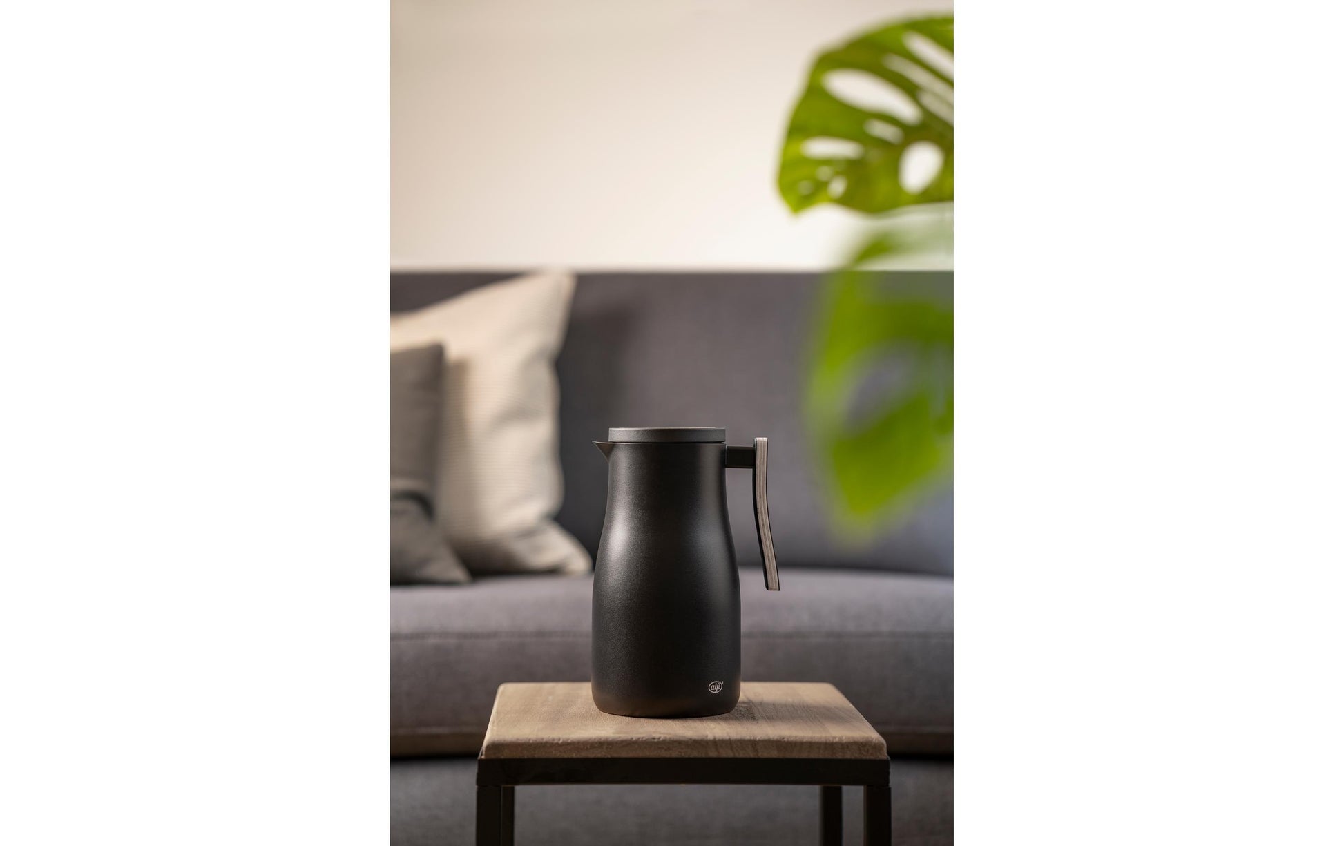 Alfi Thermoskanne Studio Allure – 1 l, 15,5 × 12,0 × 22,4 cm, Edelstahl, mit Deckel, vakuumisoliert, BPA-frei