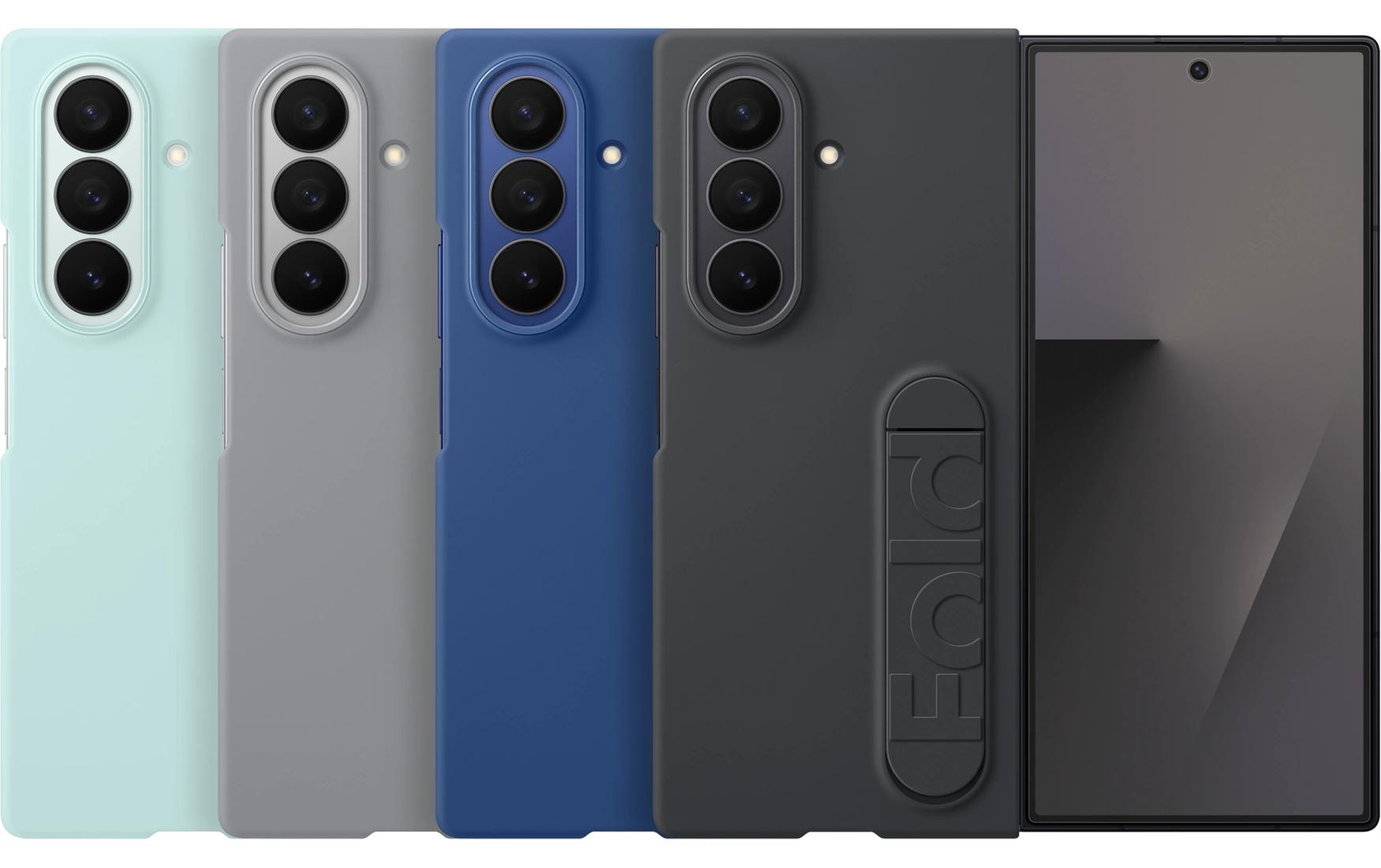 Samsung Backcover – für Samsung Galaxy Z Fold7 – hellblau – Silikon