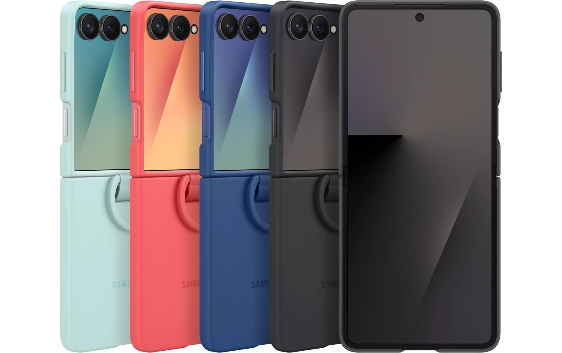 Samsung Backcover – für Galaxy Z Flip7 – blau/hellblau