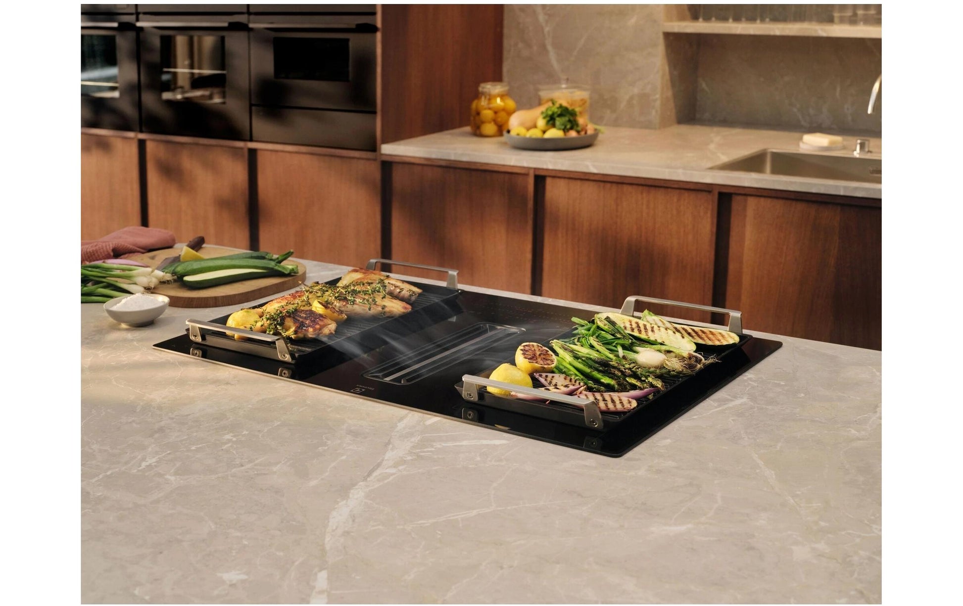 Electrolux Fonduepfanne – 25,3×4,5×46,6 cm – Keramik