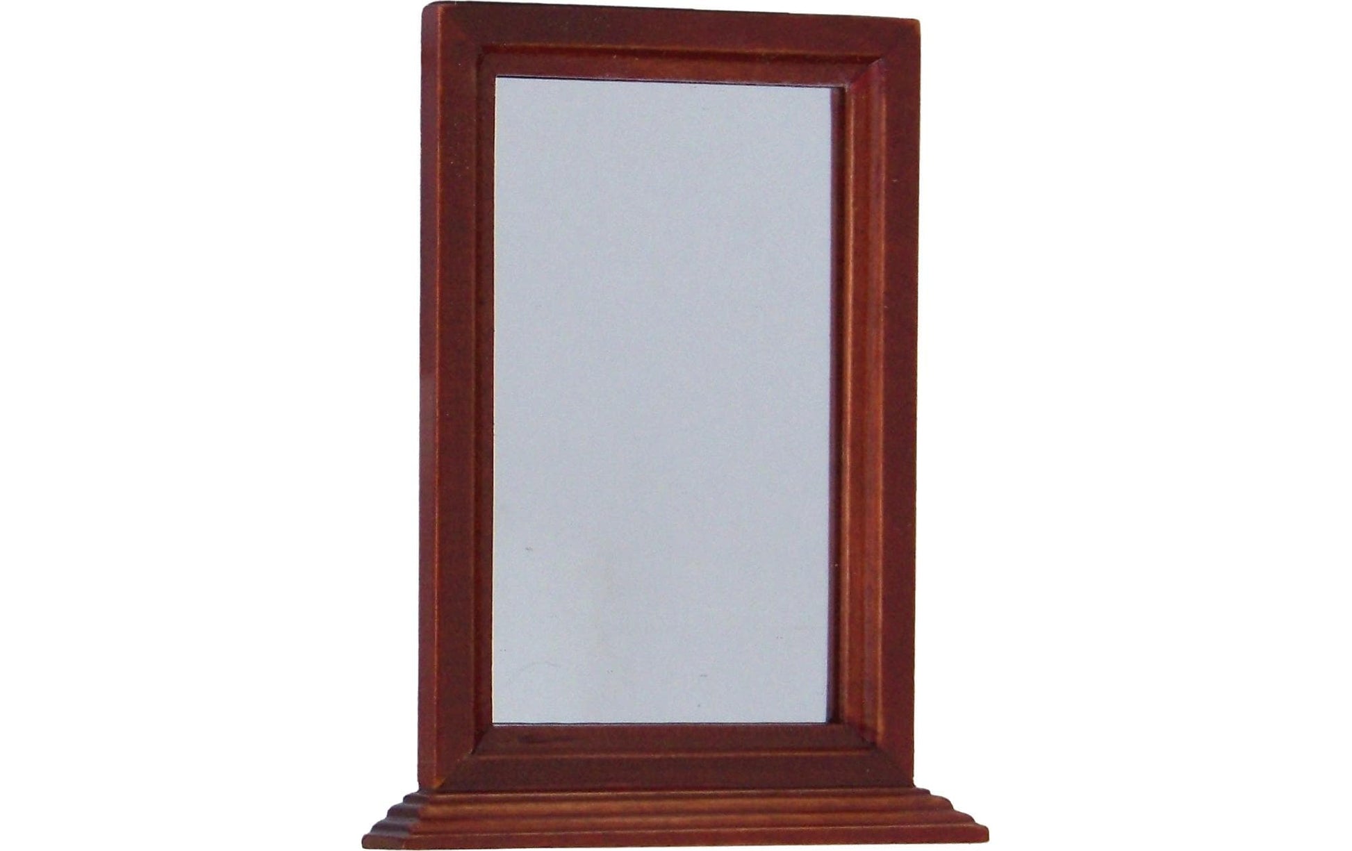 Bottsa Holzrohling Mini-Figur Spiegel, 6 × 9 cm, Holz