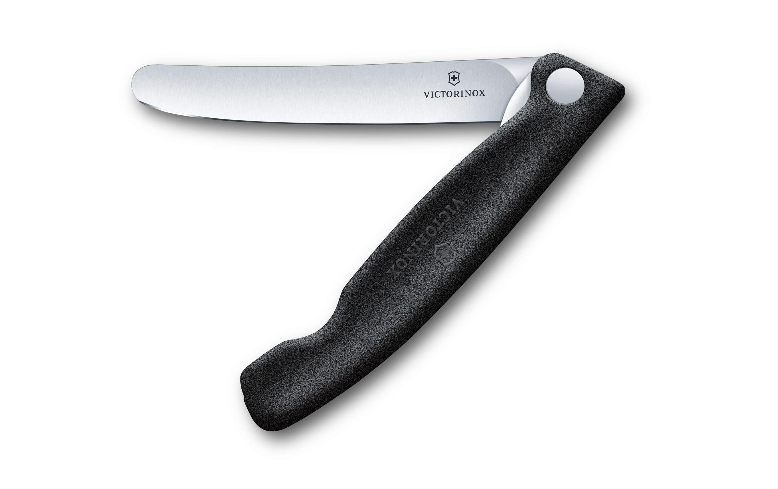 Victorinox Picknickmesser 11 cm, Edelstahl, Griff Polypropylen (PP), Schwarz