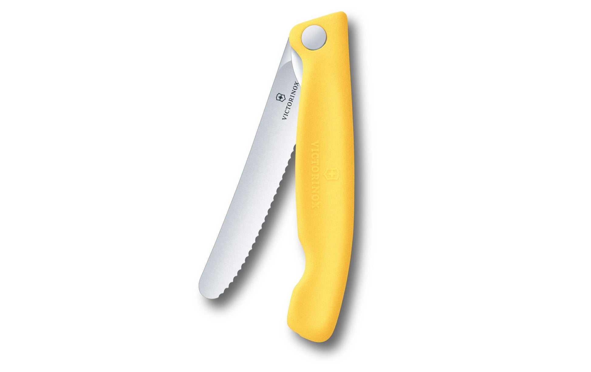 Victorinox Picknickmesser 11 cm, Edelstahl, Griff Polypropylen (PP), Gelb