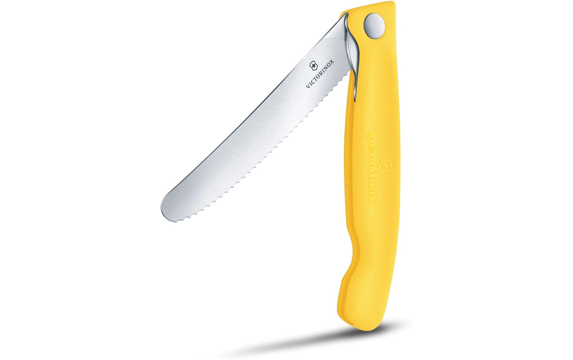 Victorinox Picknickmesser 11 cm, Edelstahl, Griff Polypropylen (PP), Gelb
