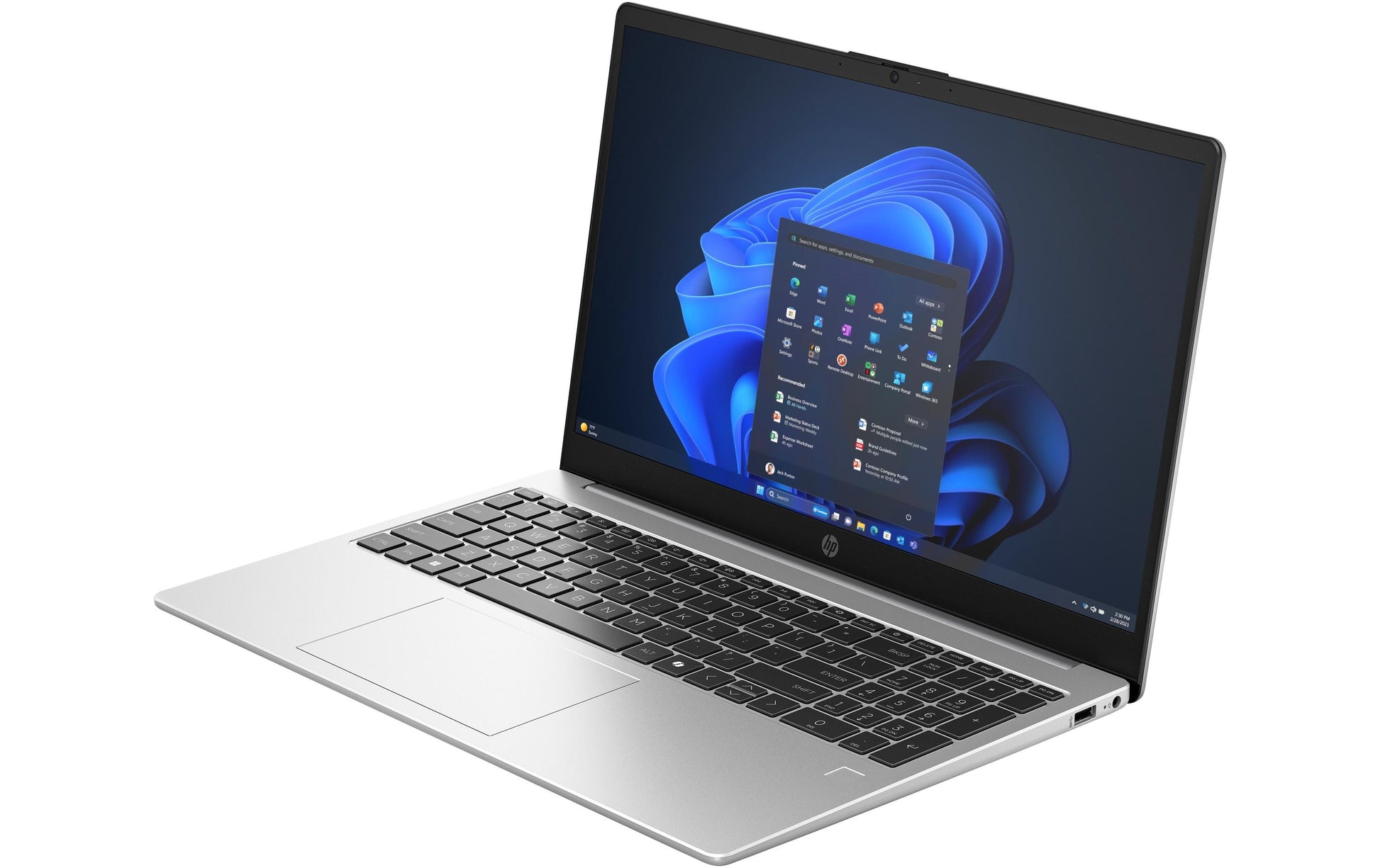 HP 250R G10 Notebook – Wi‑Fi, Bluetooth – Akku 41 Wh – 359,8 × 236 × 15,8 mm