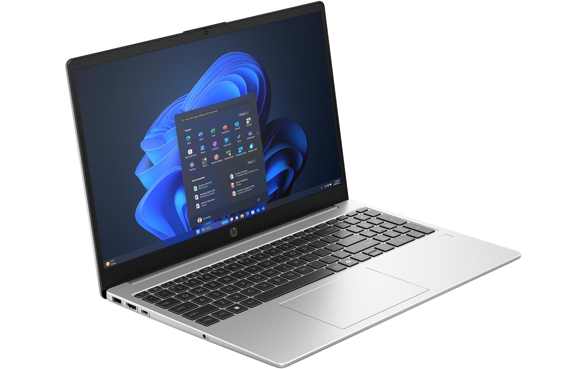 HP 250R G10 Notebook – Wi‑Fi, Bluetooth – Akku 41 Wh – 359,8 × 236 × 15,8 mm