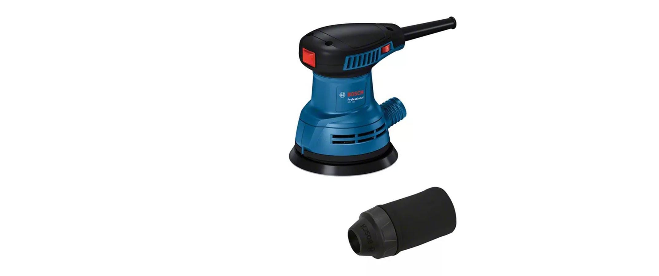 Bosch Exzenterschleifer GEX 125 – 290 W – Ø 125 mm – Staubsack
