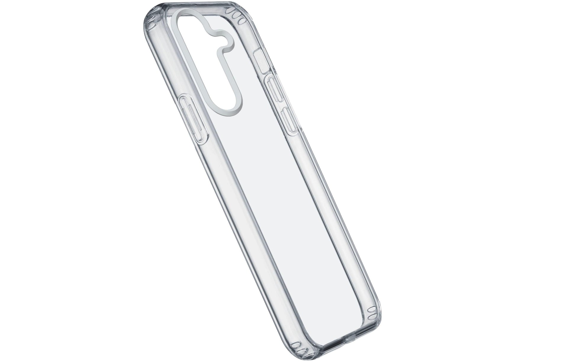 Cellularline Backcover – für Samsung Galaxy S25+ – transparent – Kunststoff – kabelloses Laden