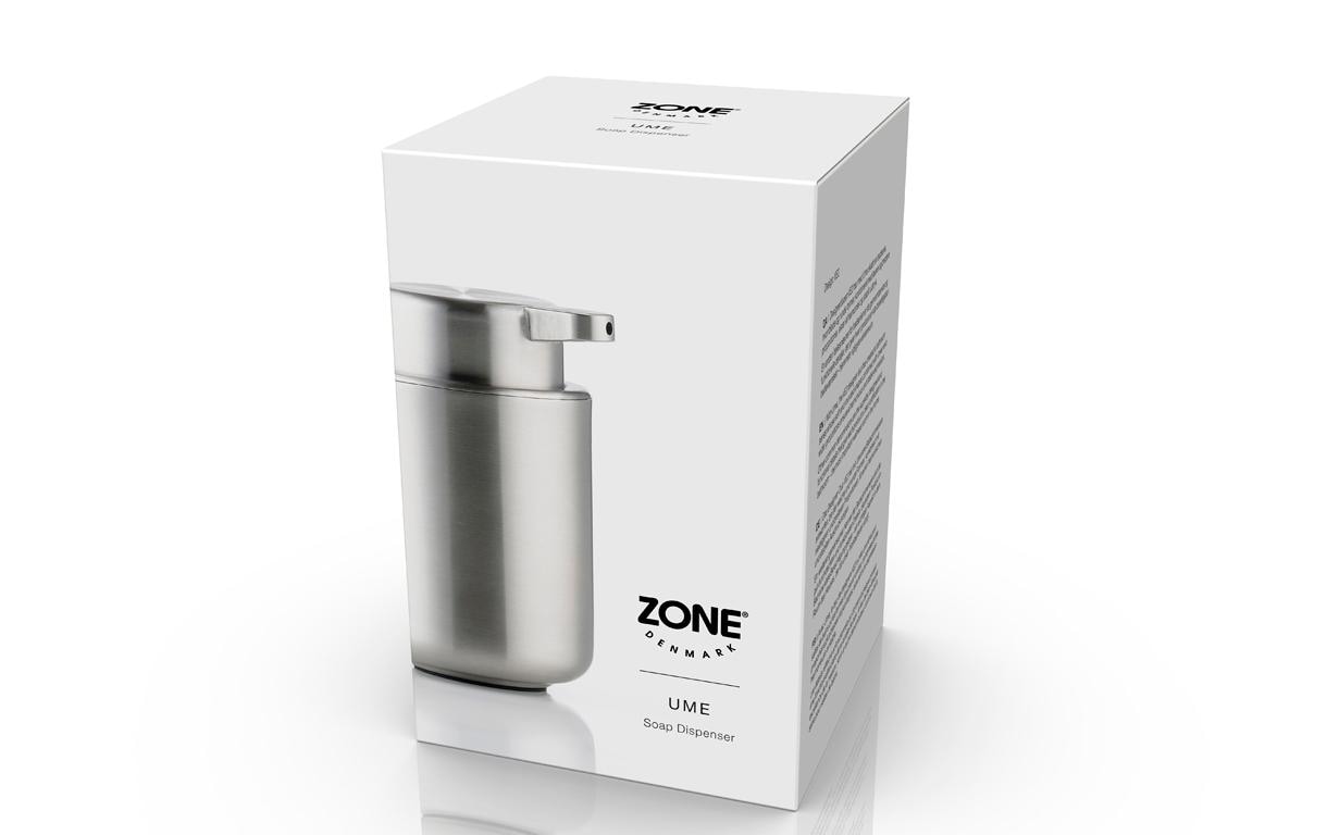 Zone Denmark Ume Seifenspender – Edelstahl, 250 ml