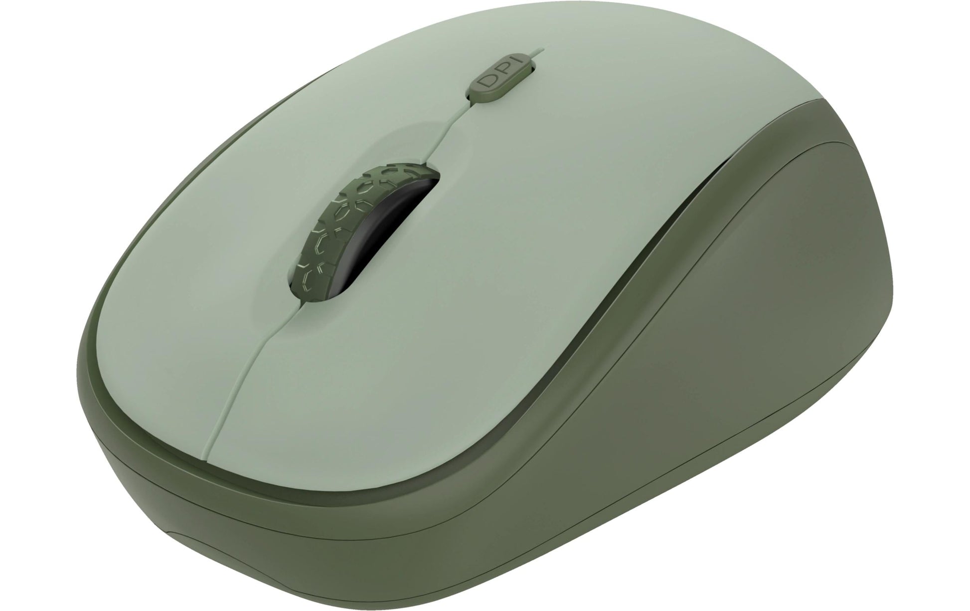 Trust Yvi+ – Maus – Kabellos (2,4 GHz), 1600 DPI, Rechts, Grün