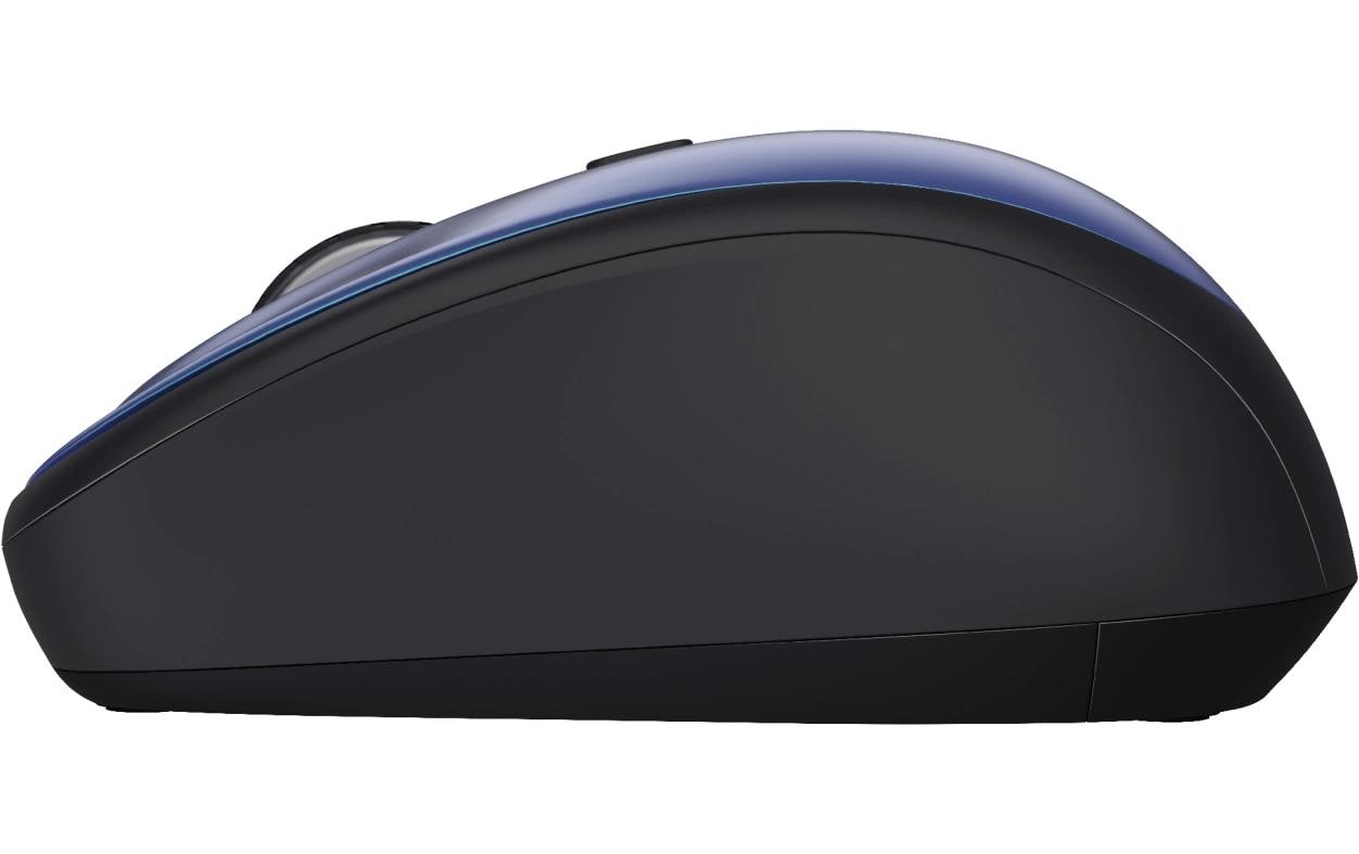 Trust YVI+ – Maus – Kabellos (2,4 GHz), 1600 DPI, Rechts, Blau