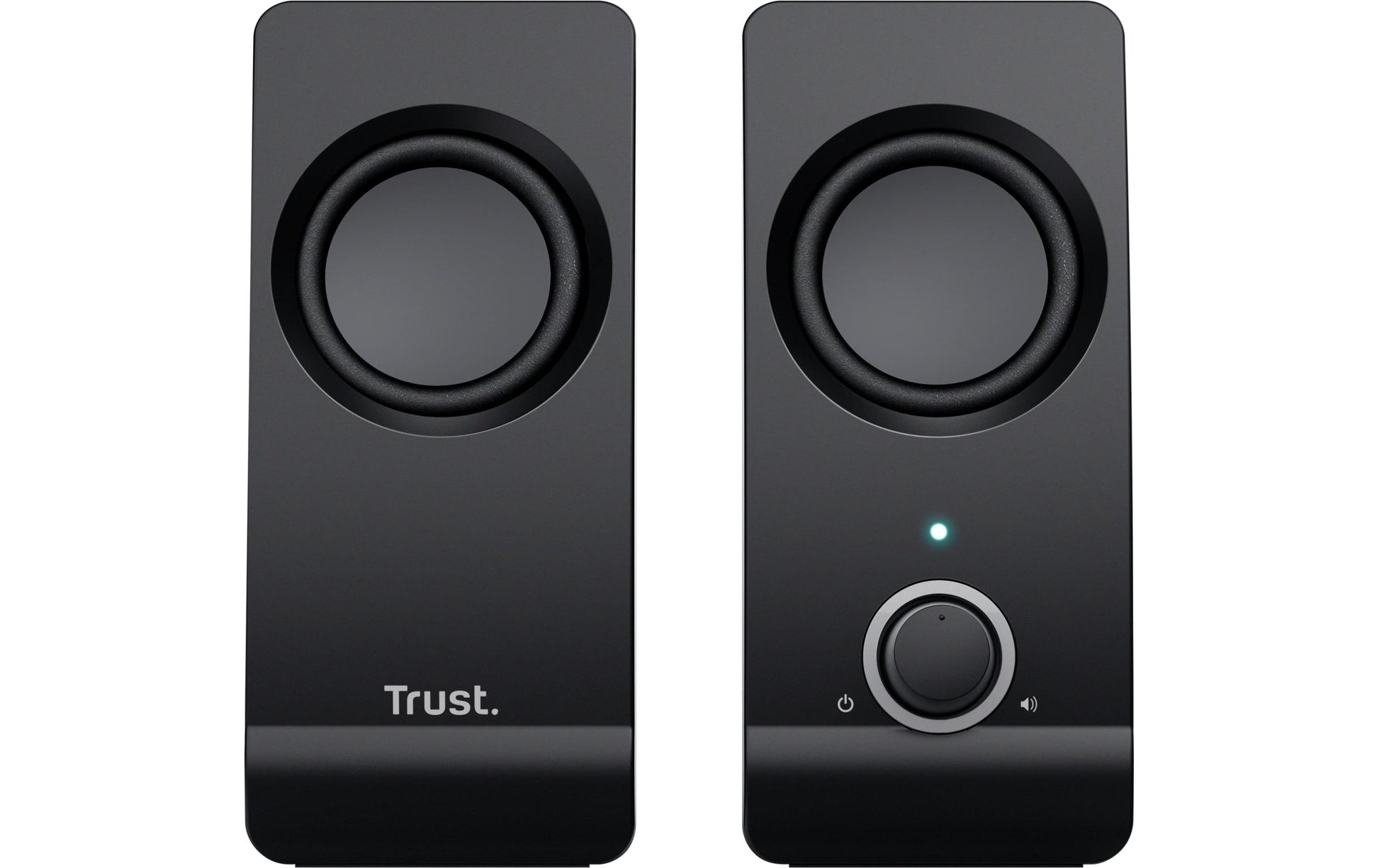 Trust Remo – PC-Lautsprecher-Set 2.0 – 8 W, 3,5 mm Klinke, USB, Schwarz