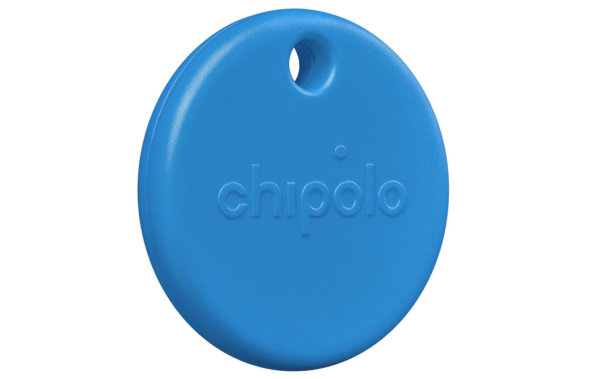 Chipolo POP – Bluetooth-Tracker – für Apple Wo ist?, Android, iOS – IP55, 90 m Reichweite – Blau