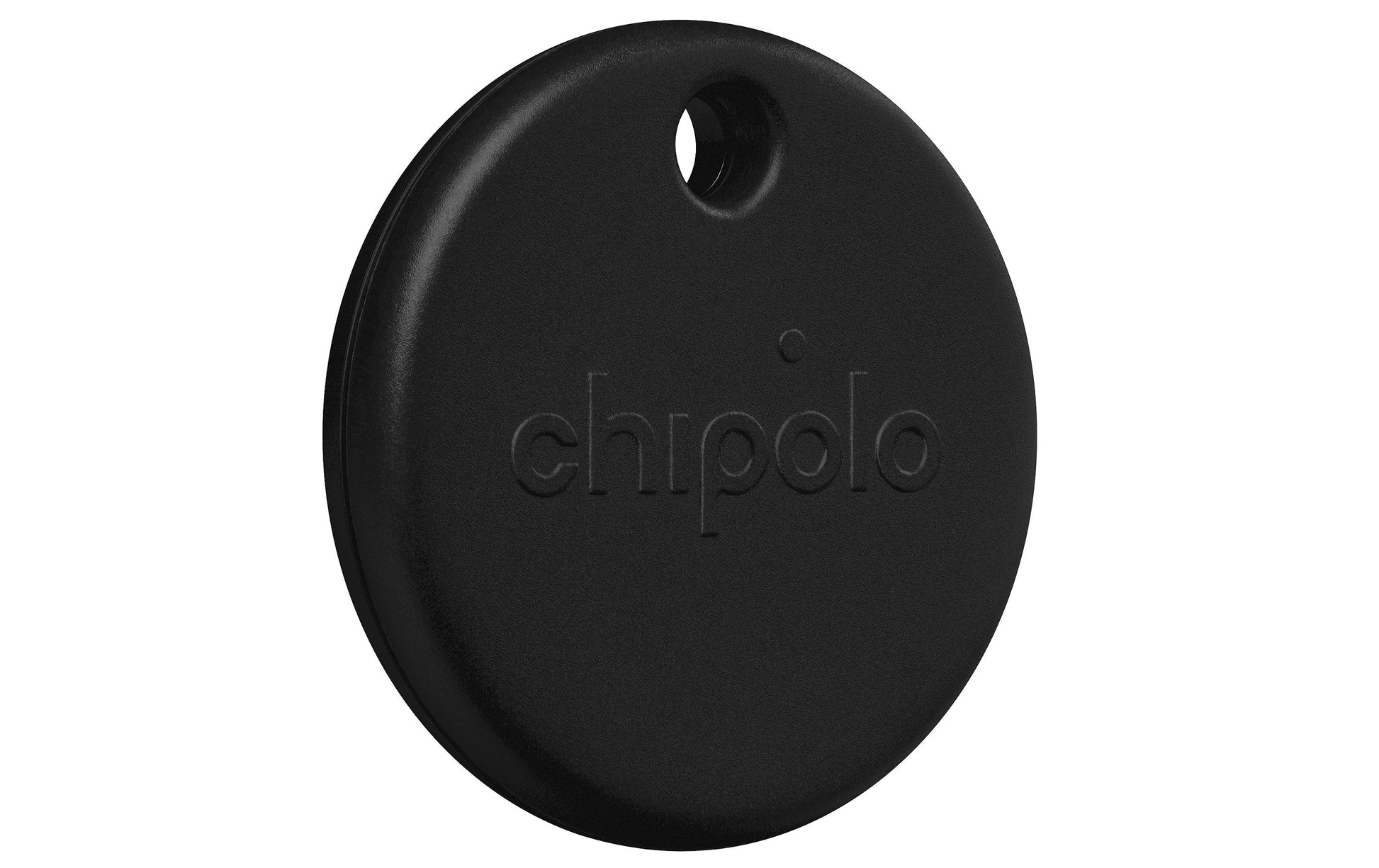 Chipolo POP – Bluetooth-Tracker – für Apple Wo ist? – IP55, 90 m Reichweite – Schwarz