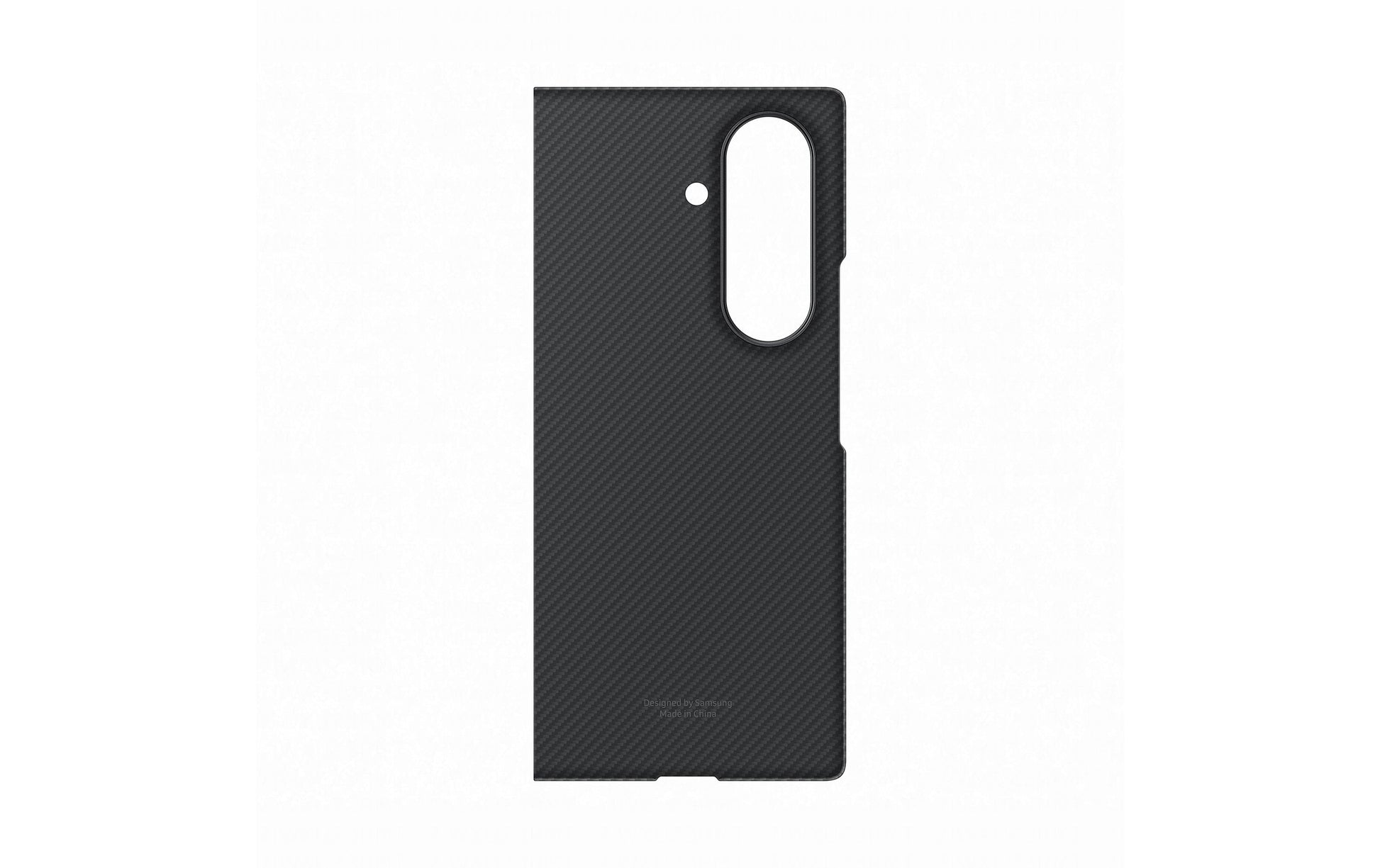 Samsung Backcover – für Galaxy Z Fold7 – schwarz – Karbonfaser