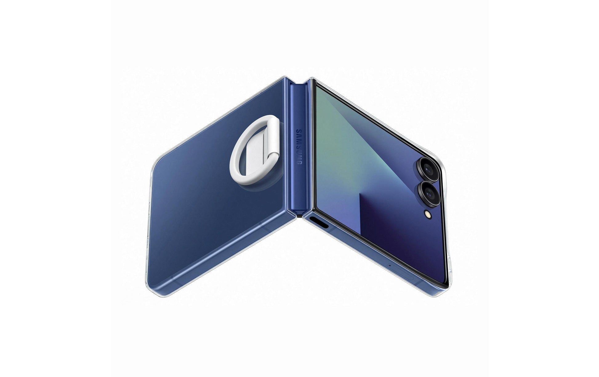 Samsung Backcover – für Samsung Galaxy Z Flip7 – transparent – Kunststoff