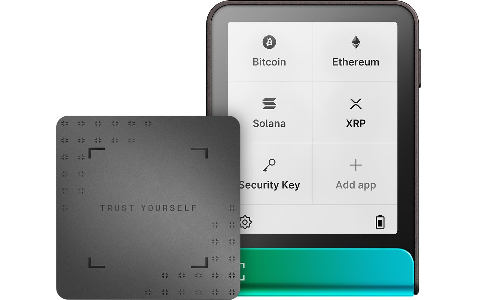 Ledger Flex – Krypto-Hardware-Wallet, Bluetooth, für iOS, Grün, mit Recovery Key