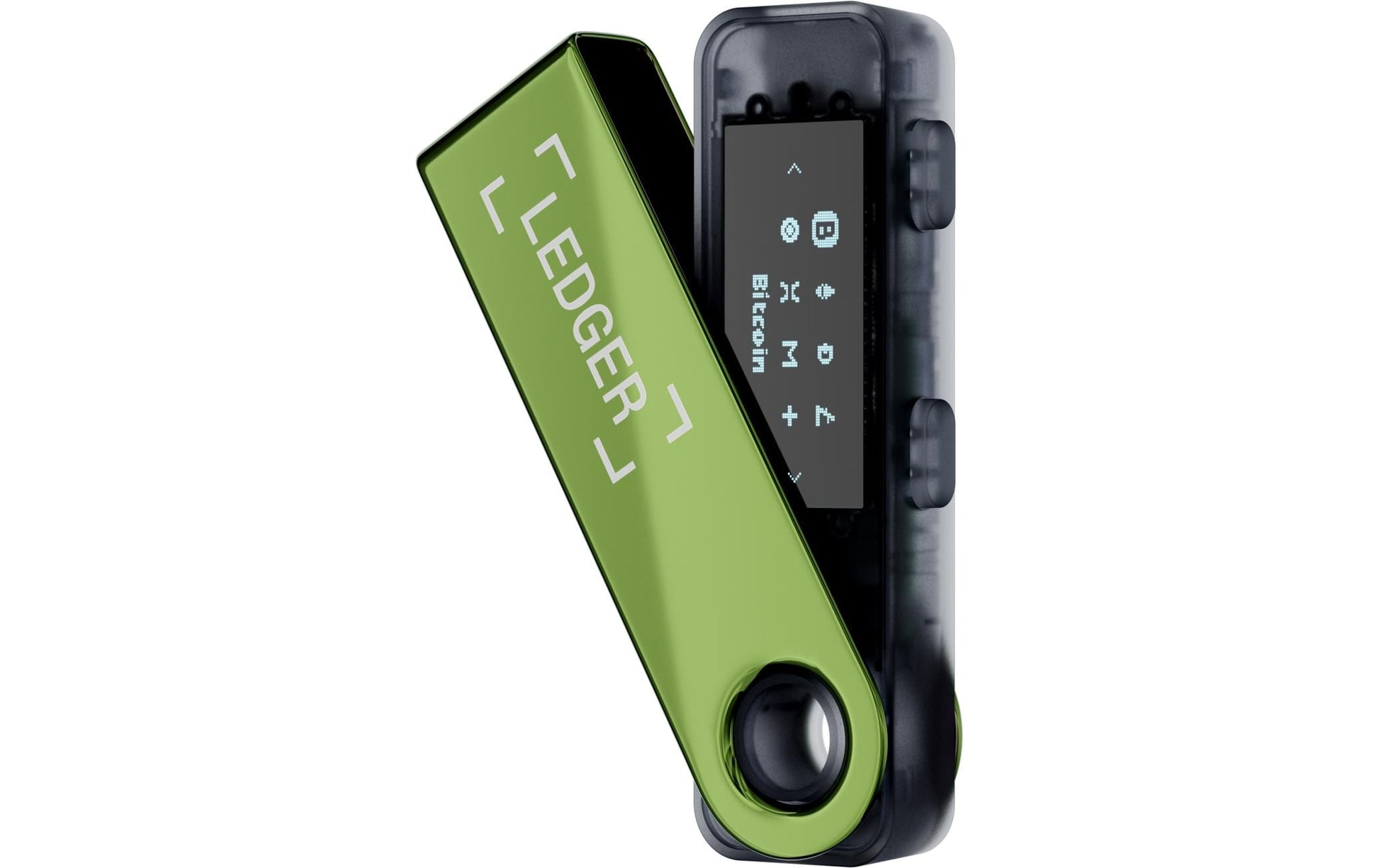 Ledger Nano S Plus – Krypto-Hardware-Wallet, USB-C, für Mac, Grün