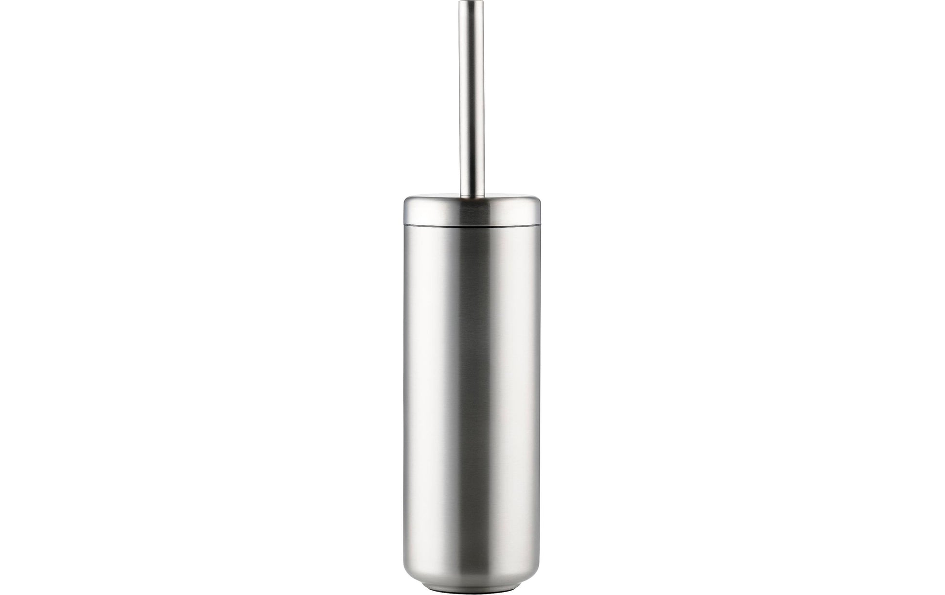 Zone Denmark Ume – WC-Bürstenset – Edelstahl, bodenstehend, mit Deckel, H 43 cm, Ø 10 cm