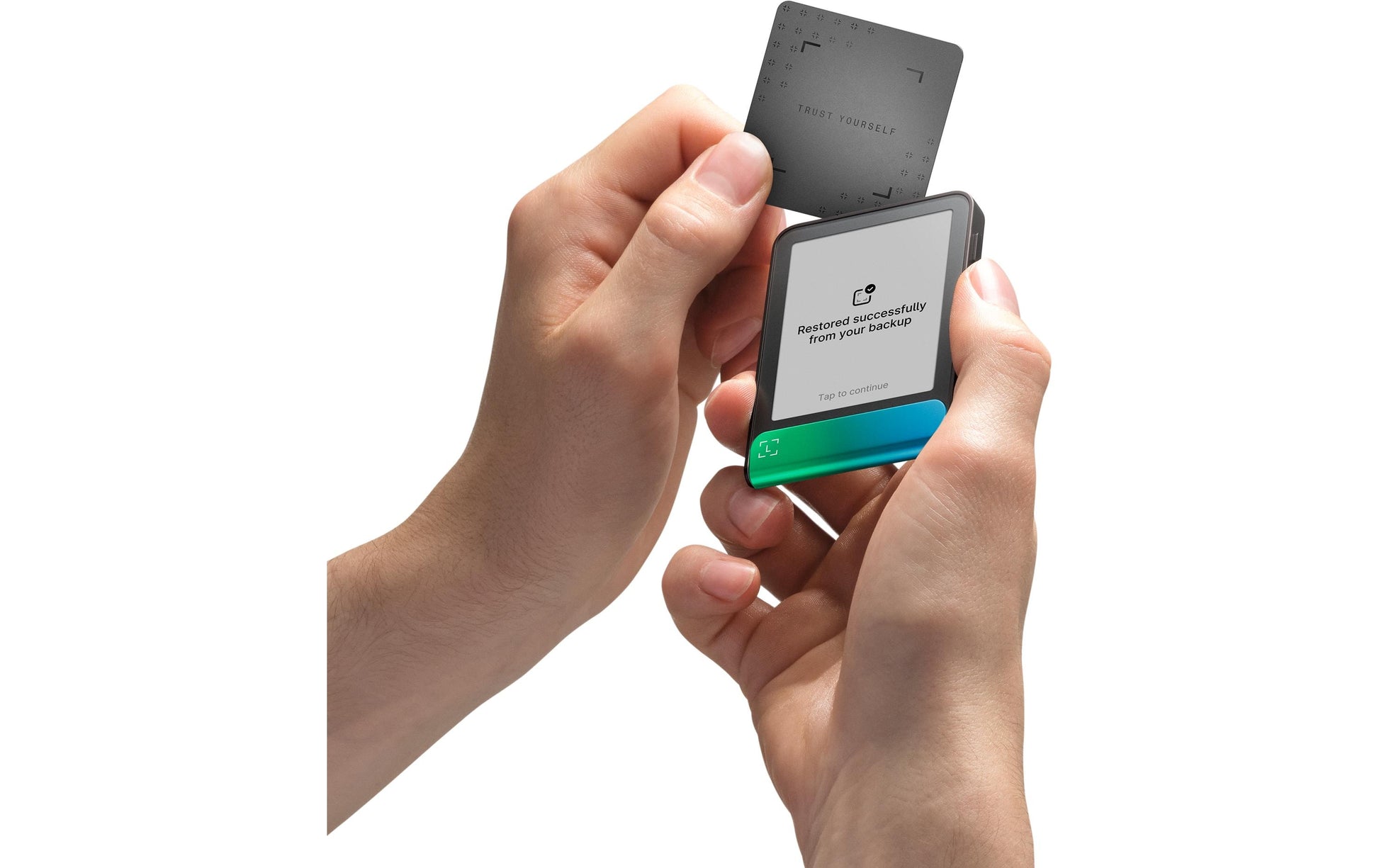 Ledger Flex – Krypto-Hardware-Wallet, Bluetooth, für iOS, Grün, mit Recovery Key
