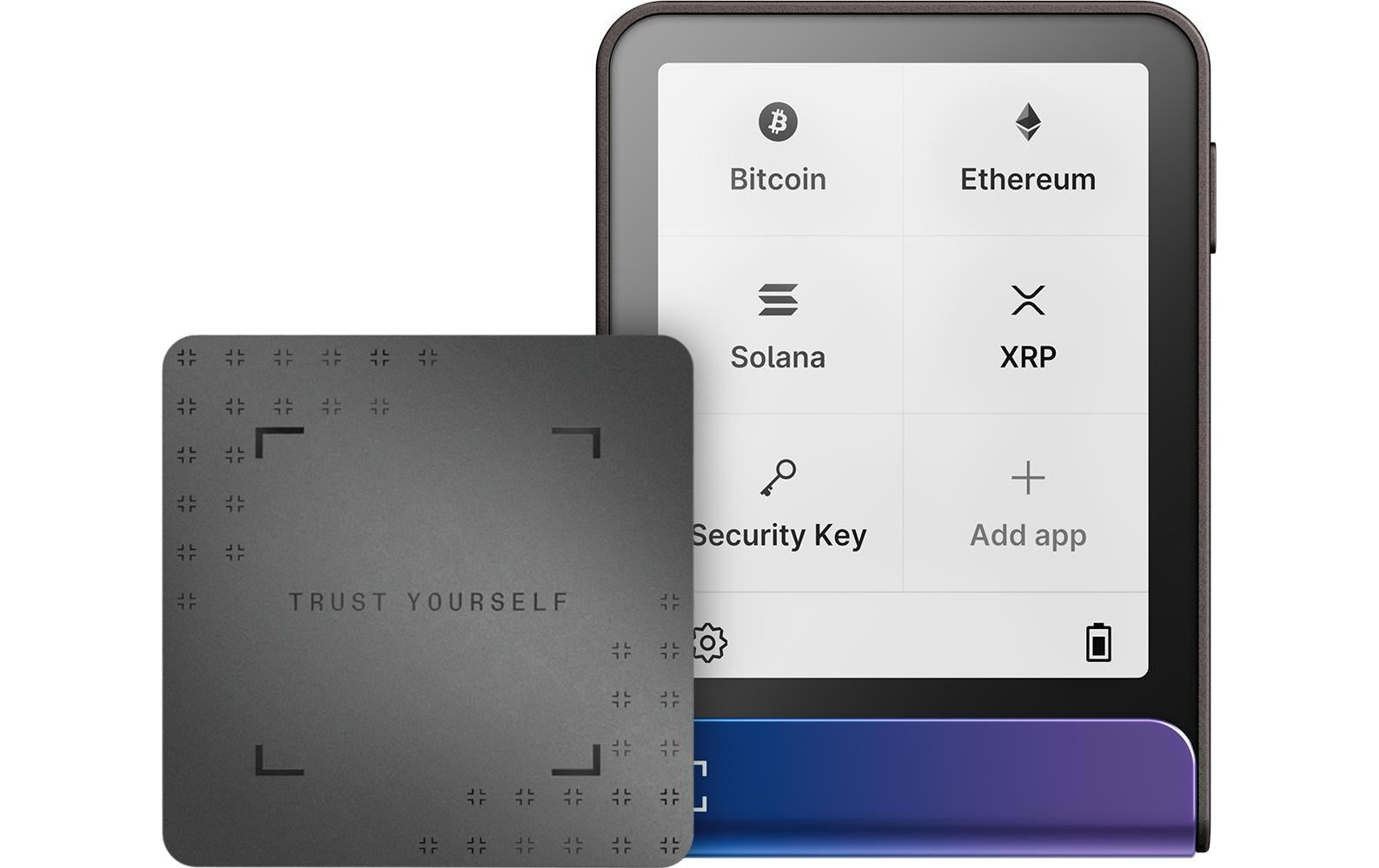 Ledger Flex – Krypto-Hardware-Wallet, USB-C, für Windows, Blau, mit Recovery Key