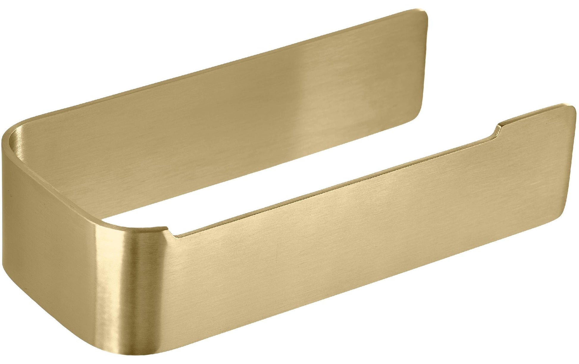 Zone Denmark Toilettenpapierhalter – Messing, Gold, Wandmontiert, 7,6 × 16,4 × 4 cm