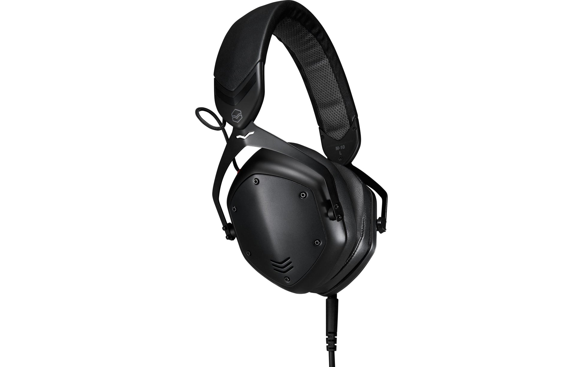 V-MODA M-10 – Over-Ear Studiokopfhörer – geschlossen, 3,5 mm, 3 m, Hi-Res Audio – schwarz, 32 Ω
