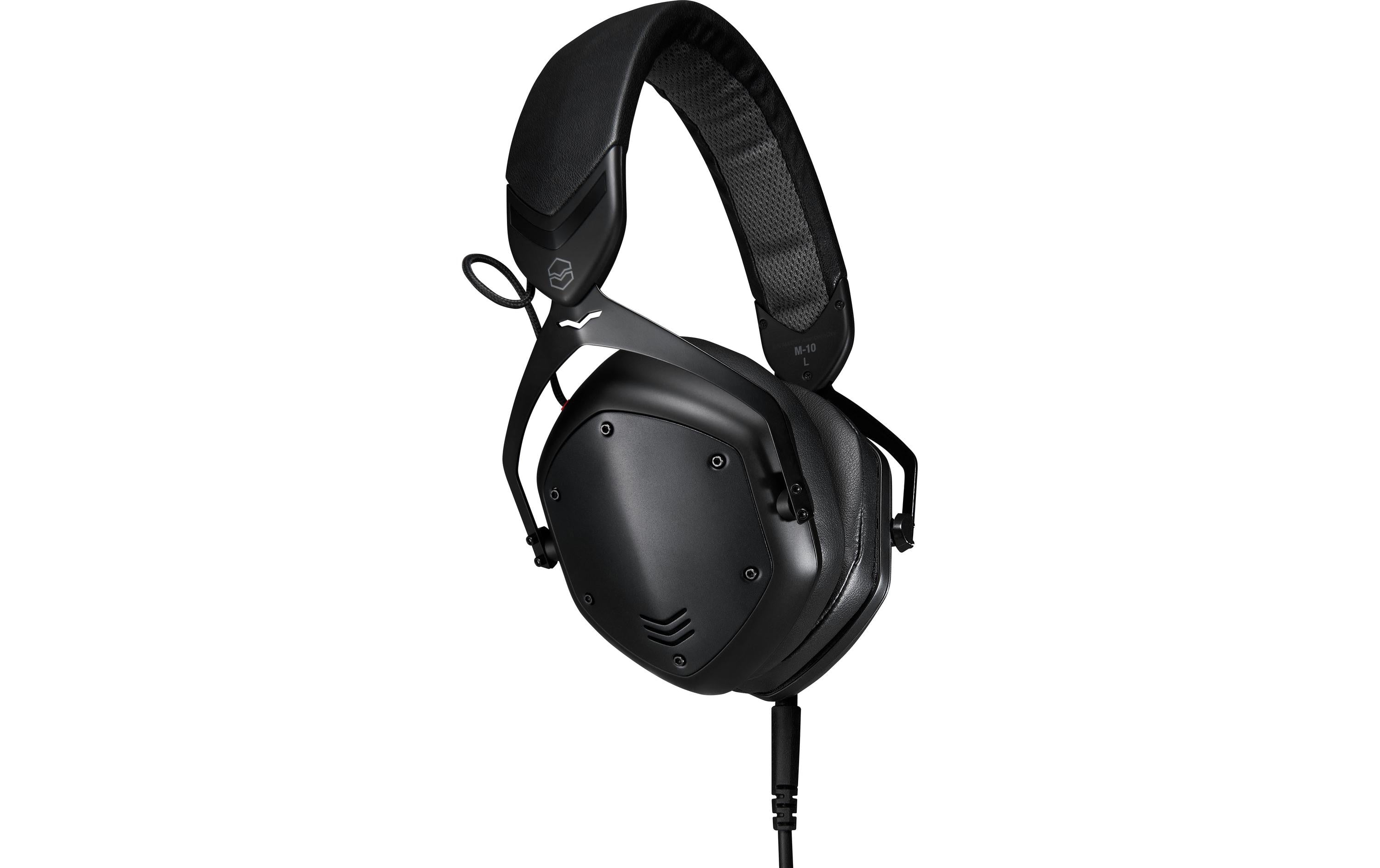 V-MODA M-10 – Over-Ear Studiokopfhörer – geschlossen, 3,5 mm, 3 m, Hi-Res Audio – schwarz, 32 Ω