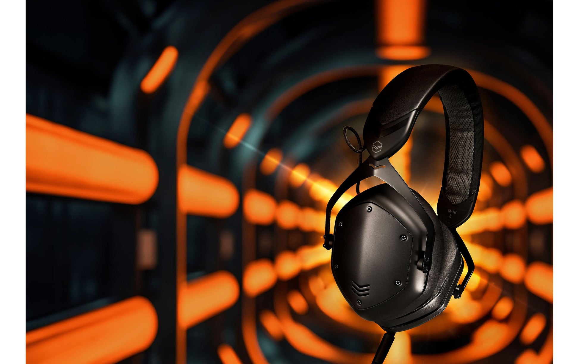 V-MODA M-10 – Over-Ear Studiokopfhörer – geschlossen, 3,5 mm, 3 m, Hi-Res Audio – schwarz, 32 Ω