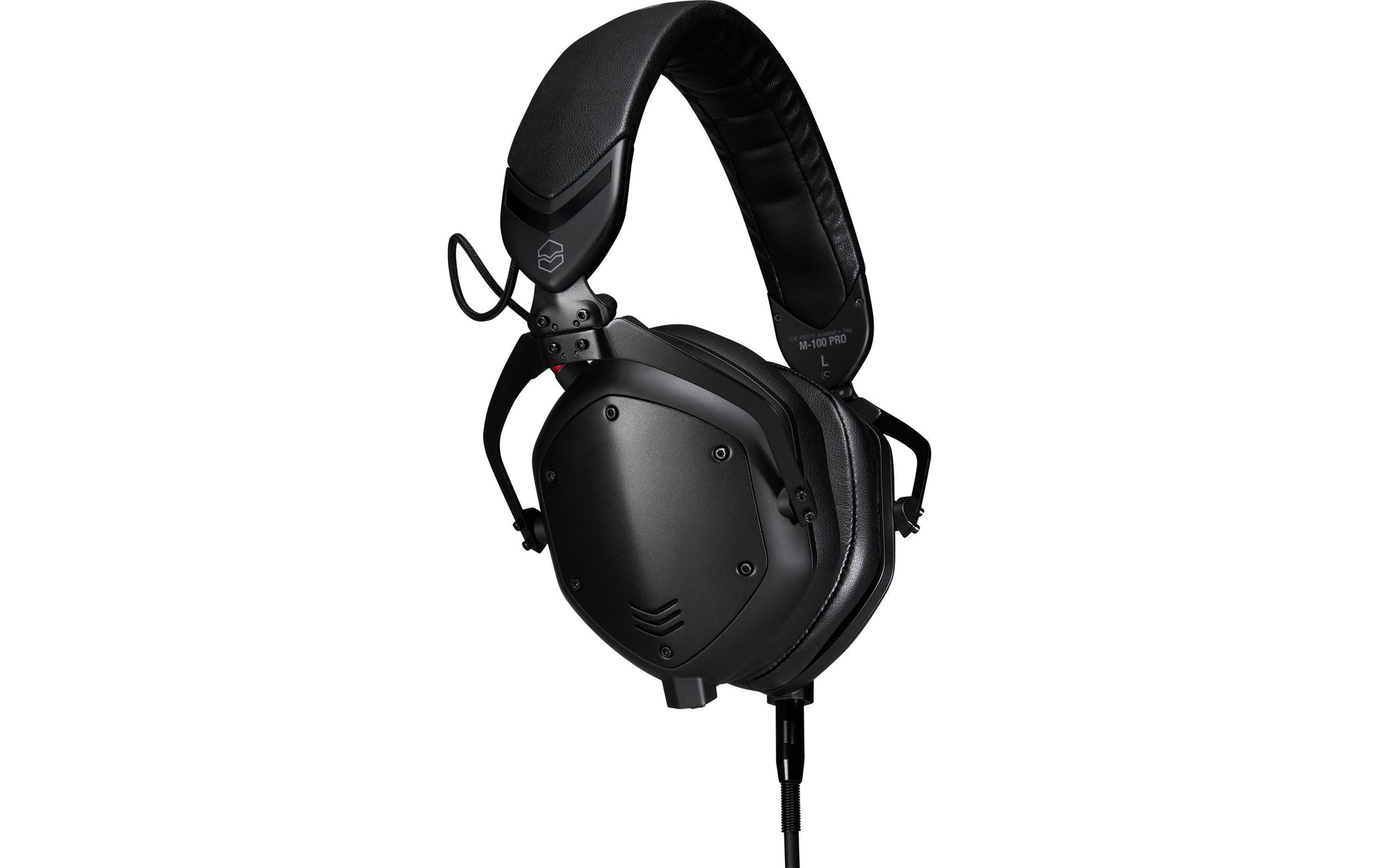 V-MODA M-100PRO – Over-Ear Studiokopfhörer – geschlossen, 3,5 mm, 3 m – schwarz, 32 Ω, Hi-Res Audio