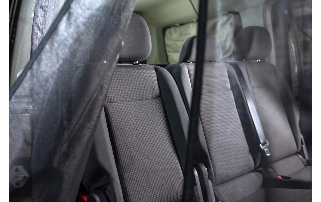 VanQuito Moskitonetz für Schiebetüren – Feines Netz, Reissverschluss – für Ford (Beifahrerseite, rechts)