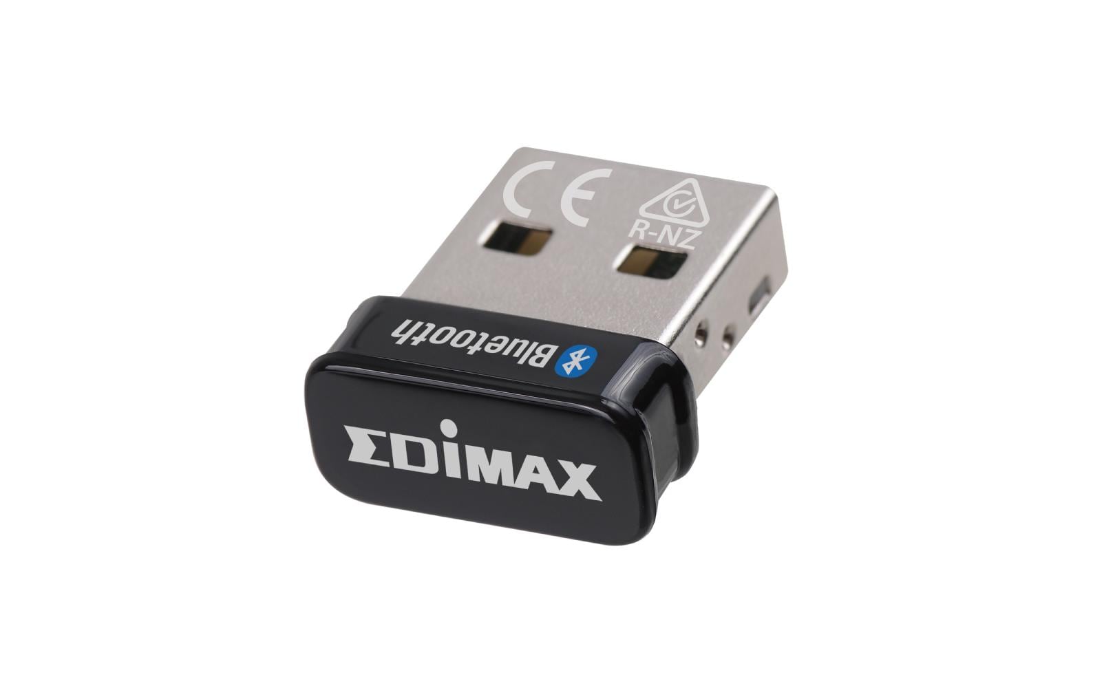 Edimax BT-8530 USB-Bluetooth-Adapter – Bluetooth 5.4, USB 2.0, Nano-Format – für PC (Windows 10/11) – Schwarz