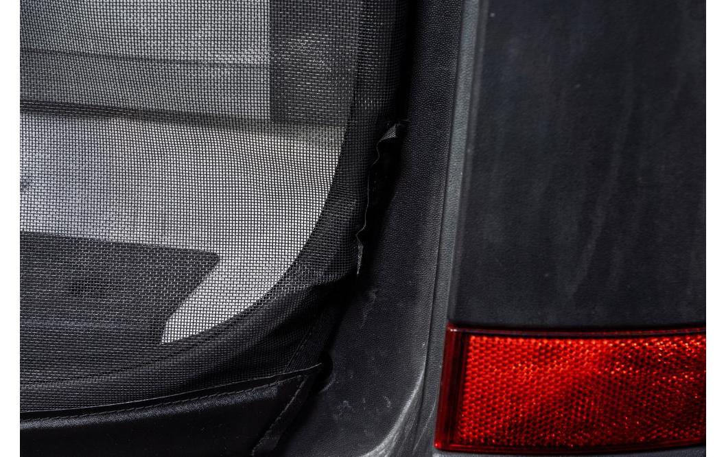 VanQuito Heckmoskitonetz mit Reissverschluss – für VW Heckklappe – Schwarz – Polyester – 1 Stk.