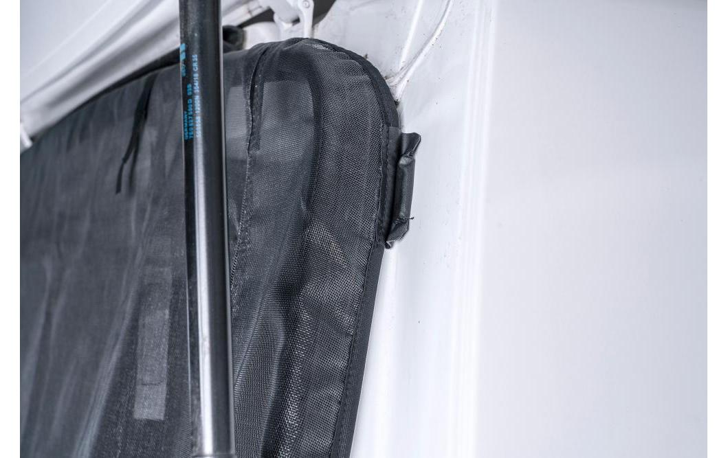 Van quito Vanquito Heck Fein Insektenschutznetz – Schwarz – Fiberglas – für VW T5/T6/T6.1 Heckklappe