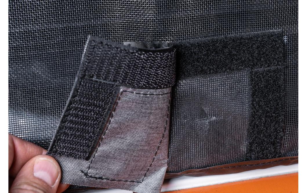 Van quito Vanquito Insektenschutznetz – Schwarz – Fiberglas – für VW T5/T6/T6.1 (Heckklappe)