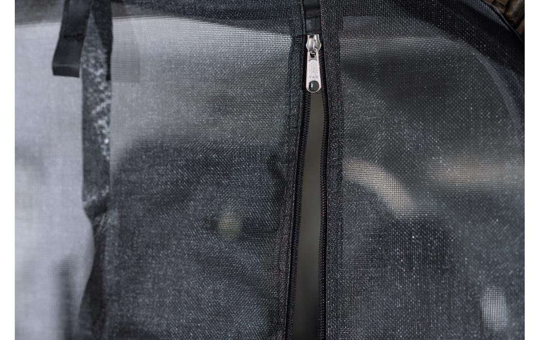 VanQuito Heckmoskitonetz – mit Reissverschluss, feines Mesh – für Ford – Schwarz – Glasfaser, PVC-beschichtet