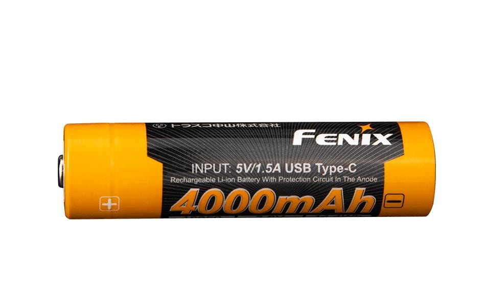 Fenix 18650 Akku, Li-Ion, 4000 mAh, 5 V